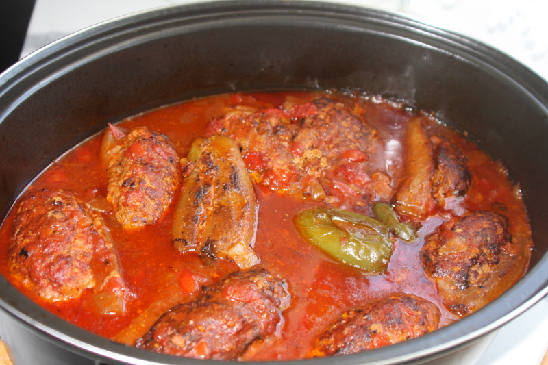 Schmorgurken, gefüllt – Historisch Kochen